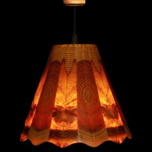 Conical Wavy Pendant