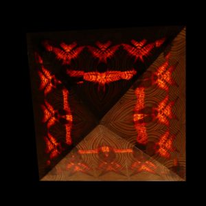Pyramidial Wall Lamp