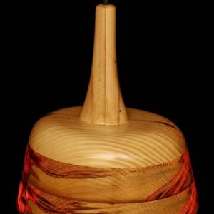 Recto-Verso Pendant With Wooden Handle