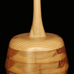 Recto-Verso pendant with wooden handle