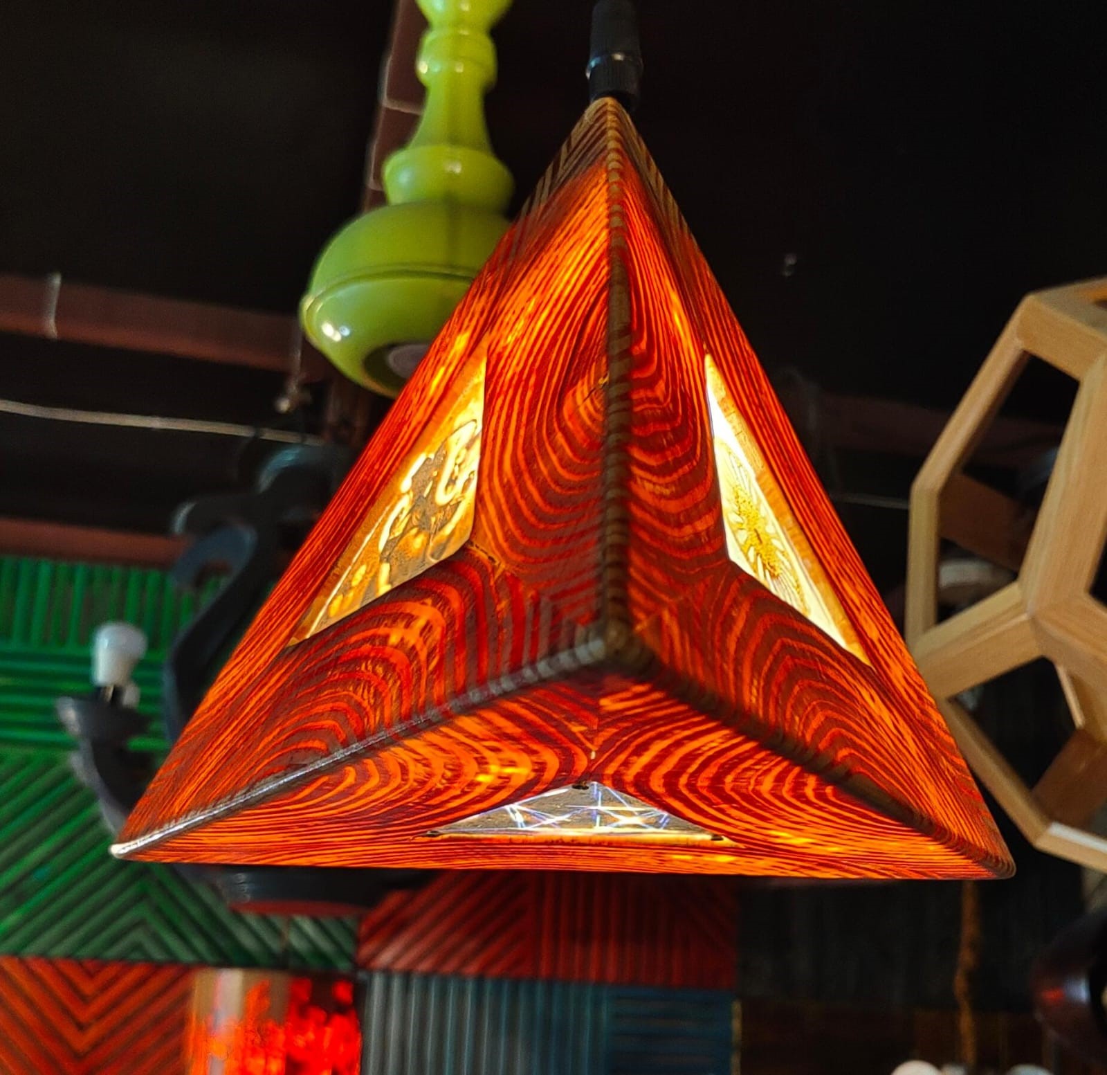 Tetrahedron Pendant